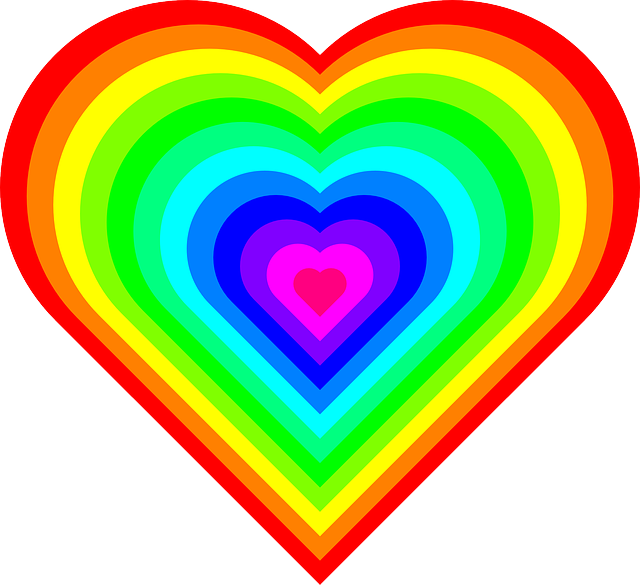 corazon para colorear del cuerpo humano