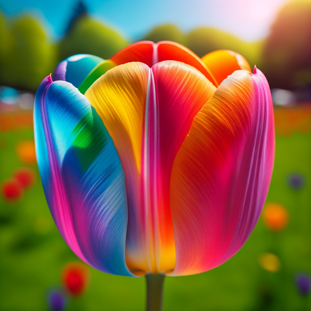flor Tulipán Arcoíris (Tulipa)